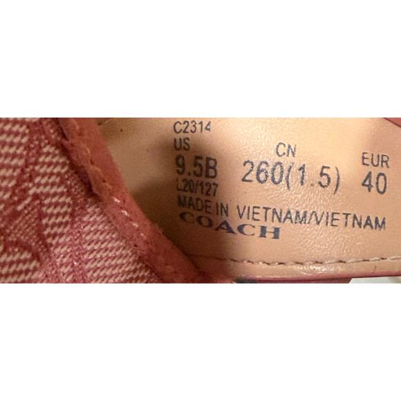 Coach C2314 Talina Platform Sandal Size 9.5B - Picture 9 of 10